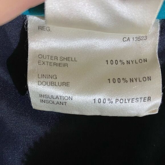 Vintage Colorblock Nylon Windbreaker Jacket Women's Large - Picture 10 of 16